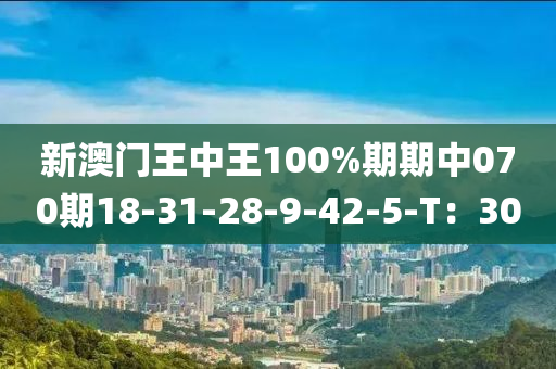 新澳門王中王100%期期中070期18-31-28-9-42-5-T：30