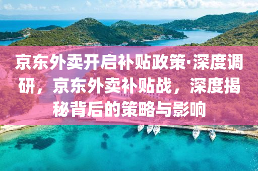 京東外賣開啟補貼政策·深度調(diào)研，京東外賣補貼戰(zhàn)，深度揭秘背后的策略與影響
