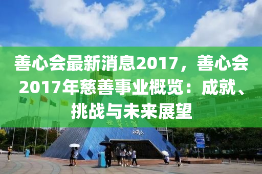 善心會(huì)最新消息2017，善心會(huì)2017年慈善事業(yè)概覽：成就、挑戰(zhàn)與未來(lái)展望