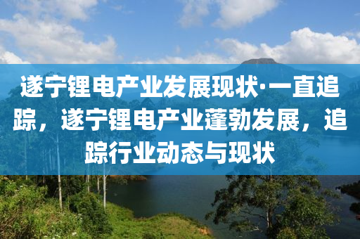 遂寧鋰電產(chǎn)業(yè)發(fā)展現(xiàn)狀·一直追蹤，遂寧鋰電產(chǎn)業(yè)蓬勃發(fā)展，追蹤行業(yè)動(dòng)態(tài)與現(xiàn)狀
