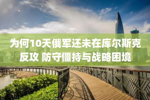 為何10天俄軍還未在庫爾斯克反攻 防守僵持與戰(zhàn)略困境