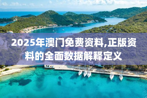 2025年澳門免費(fèi)資料,正版資料的全面數(shù)據(jù)解釋定義
