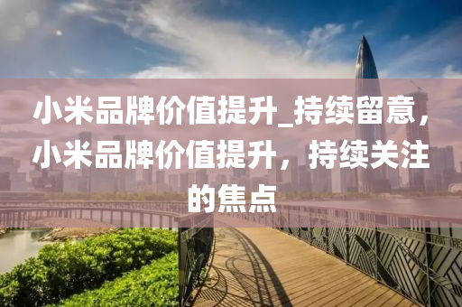 小米品牌價值提升_持續(xù)留意，小米品牌價值提升，持續(xù)關(guān)注的焦點