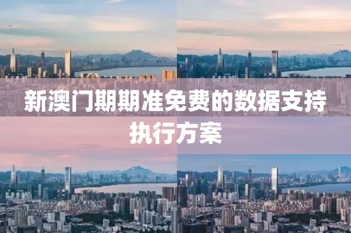 新澳門期期準(zhǔn)免費(fèi)的數(shù)據(jù)支持執(zhí)行方案