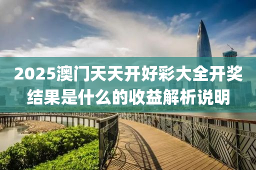 2025澳門天天開好彩大全開獎結(jié)果是什么的收益解析說明
