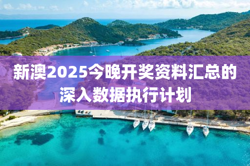 新澳2025今晚開獎資料匯總的深入數(shù)據(jù)執(zhí)行計劃