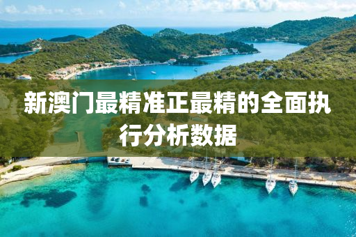 新澳門最精準(zhǔn)正最精的全面執(zhí)行分析數(shù)據(jù)