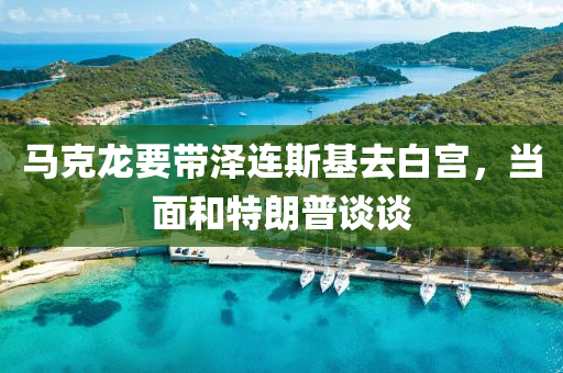 馬克龍要帶澤連斯基去白宮，當面和特朗普談談