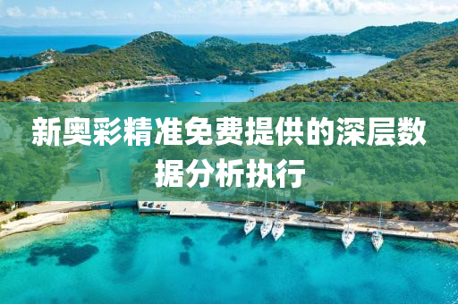 新奧彩精準(zhǔn)免費(fèi)提供的深層數(shù)據(jù)分析執(zhí)行