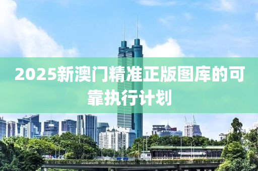 2025新澳門精準(zhǔn)正版圖庫(kù)的可靠執(zhí)行計(jì)劃