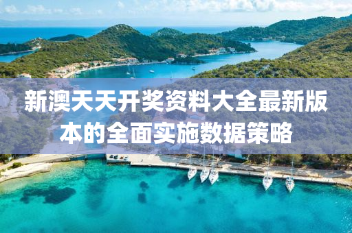新澳天天開獎資料大全最新版本的全面實施數(shù)據策略
