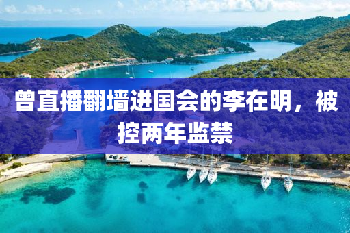 曾直播翻墻進(jìn)國會的李在明，被控兩年監(jiān)禁