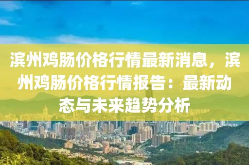 濱州雞腸價(jià)格行情最新消息，濱州雞腸價(jià)格行情報(bào)告：最新動(dòng)態(tài)與未來趨勢(shì)分析