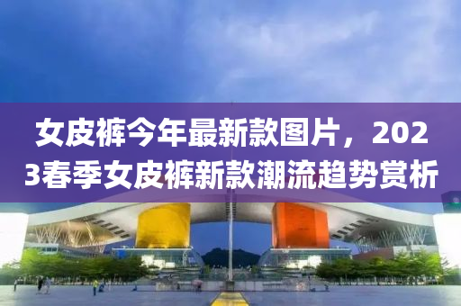 女皮褲今年最新款圖片，2023春季女皮褲新款潮流趨勢(shì)賞析