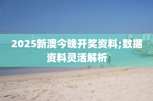 2025新澳今晚開獎(jiǎng)資料;數(shù)據(jù)資料靈活解析