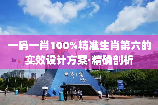 一碼一肖100%精準(zhǔn)生肖第六的實(shí)效設(shè)計(jì)方案·精確剖析