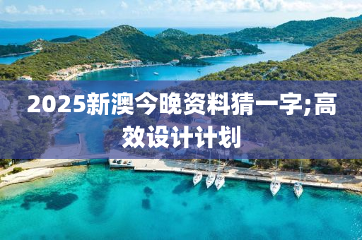 2025新澳今晚資料猜一字;高效設計計劃