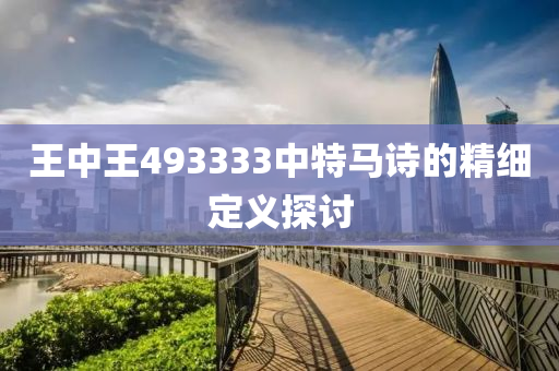 王中王493333中特馬詩(shī)的精細(xì)定義探討