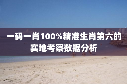 一碼一肖100%精準生肖第六的實地考察數(shù)據(jù)分析