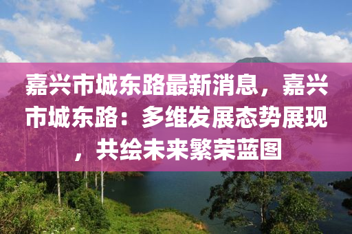 嘉興市城東路最新消息，嘉興市城東路：多維發(fā)展態(tài)勢(shì)展現(xiàn)，共繪未來繁榮藍(lán)圖