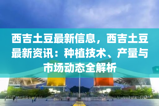 西吉土豆最新信息，西吉土豆最新資訊：種植技術(shù)、產(chǎn)量與市場動態(tài)全解析
