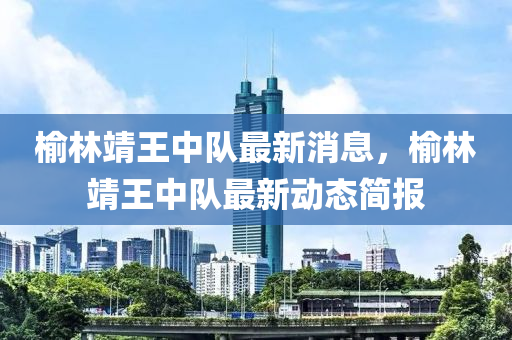 榆林靖王中隊(duì)最新消息，榆林靖王中隊(duì)最新動(dòng)態(tài)簡(jiǎn)報(bào)