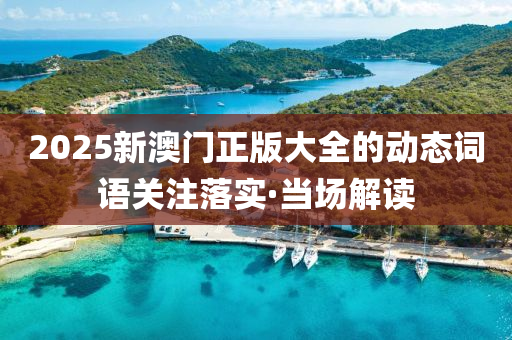 2025新澳門正版大全的動態(tài)詞語關(guān)注落實·當場解讀