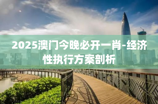 2025澳門(mén)今晚必開(kāi)一肖-經(jīng)濟(jì)性執(zhí)行方案剖析