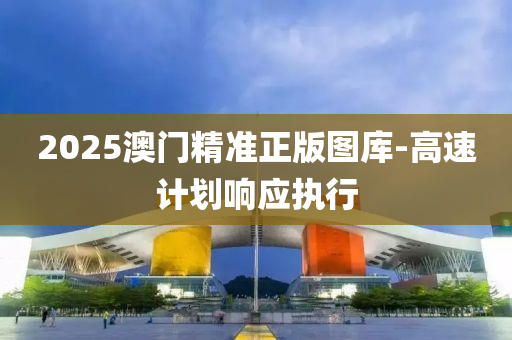 2025澳門精準(zhǔn)正版圖庫(kù)-高速計(jì)劃響應(yīng)執(zhí)行