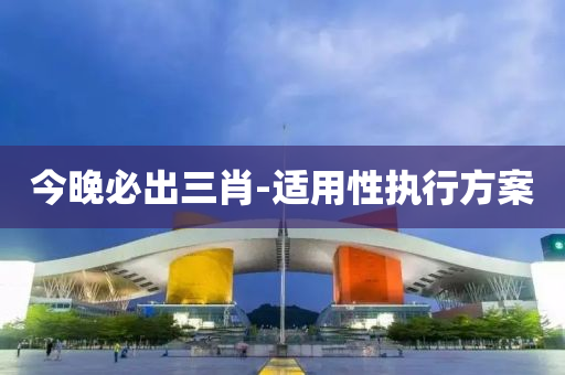 今晚必出三肖-適用性執(zhí)行方案