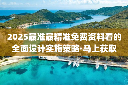 2025最準(zhǔn)最精準(zhǔn)免費(fèi)資料看的全面設(shè)計實施策略·馬上獲取