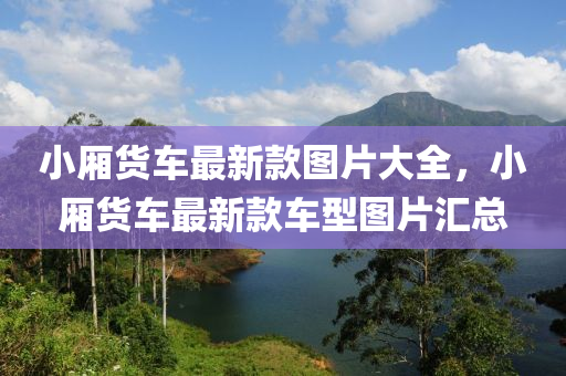 小廂貨車最新款圖片大全，小廂貨車最新款車型圖片匯總