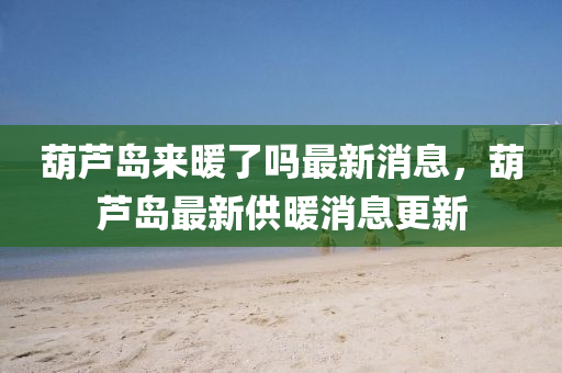葫蘆島來暖了嗎最新消息，葫蘆島最新供暖消息更新