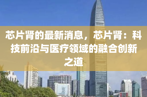 芯片腎的最新消息，芯片腎：科技前沿與醫(yī)療領(lǐng)域的融合創(chuàng)新之道