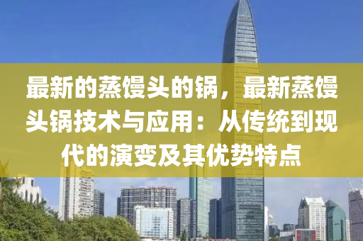 最新的蒸饅頭的鍋，最新蒸饅頭鍋技術與應用：從傳統(tǒng)到現(xiàn)代的演變及其優(yōu)勢特點