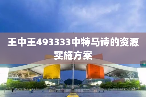 王中王493333中特馬詩的資源實施方案