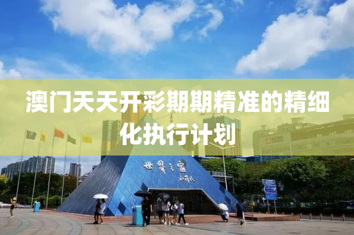澳門天天開彩期期精準的精細化執(zhí)行計劃