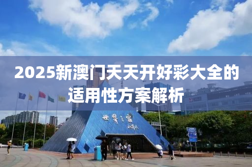 2025新澳門(mén)天天開(kāi)好彩大全的適用性方案解析