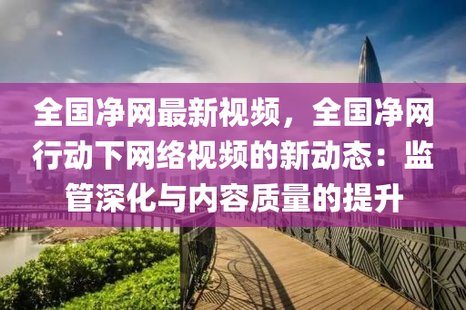 全國凈網(wǎng)最新視頻，全國凈網(wǎng)行動下網(wǎng)絡(luò)視頻的新動態(tài)：監(jiān)管深化與內(nèi)容質(zhì)量的提升