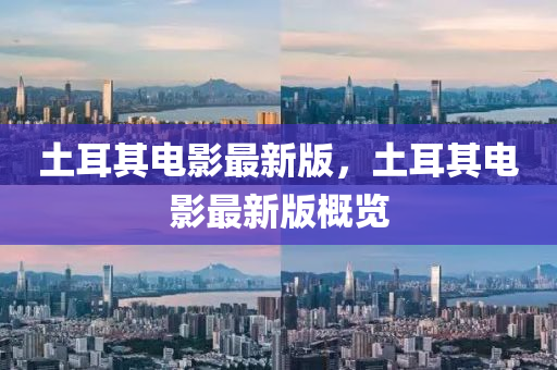 土耳其電影最新版，土耳其電影最新版概覽
