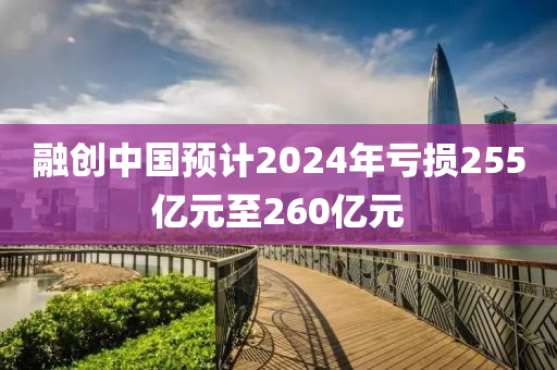 融創(chuàng)中國預計2024年虧損255億元至260億元