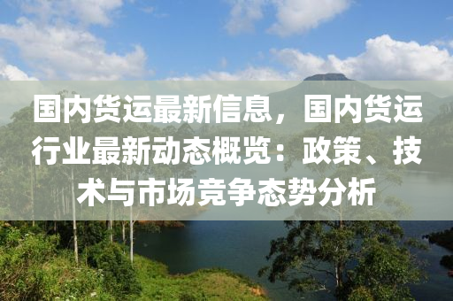 國(guó)內(nèi)貨運(yùn)最新信息，國(guó)內(nèi)貨運(yùn)行業(yè)最新動(dòng)態(tài)概覽：政策、技術(shù)與市場(chǎng)競(jìng)爭(zhēng)態(tài)勢(shì)分析