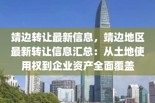 靖邊轉(zhuǎn)讓最新信息，靖邊地區(qū)最新轉(zhuǎn)讓信息匯總：從土地使用權(quán)到企業(yè)資產(chǎn)全面覆蓋