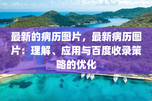 最新的病歷圖片，最新病歷圖片：理解、應(yīng)用與百度收錄策略的優(yōu)化