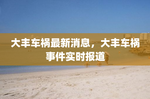 大豐車禍最新消息，大豐車禍?zhǔn)录?shí)時(shí)報(bào)道