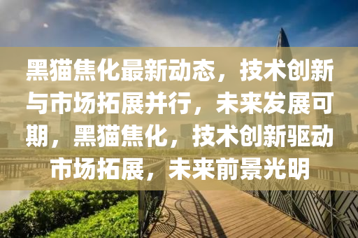 黑貓焦化最新動態(tài)，技術創(chuàng)新與市場拓展并行，未來發(fā)展可期，黑貓焦化，技術創(chuàng)新驅動市場拓展，未來前景光明