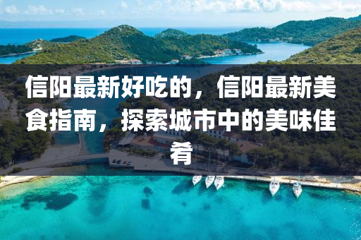信陽最新好吃的，信陽最新美食指南，探索城市中的美味佳肴