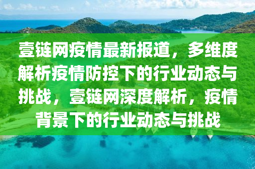壹鏈網(wǎng)疫情最新報(bào)道，多維度解析疫情防控下的行業(yè)動(dòng)態(tài)與挑戰(zhàn)，壹鏈網(wǎng)深度解析，疫情背景下的行業(yè)動(dòng)態(tài)與挑戰(zhàn)