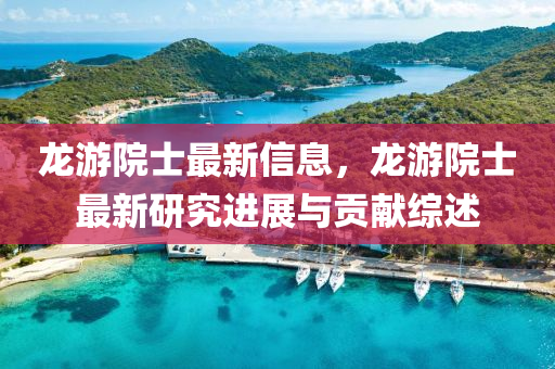 龍游院士最新信息，龍游院士最新研究進(jìn)展與貢獻(xiàn)綜述
