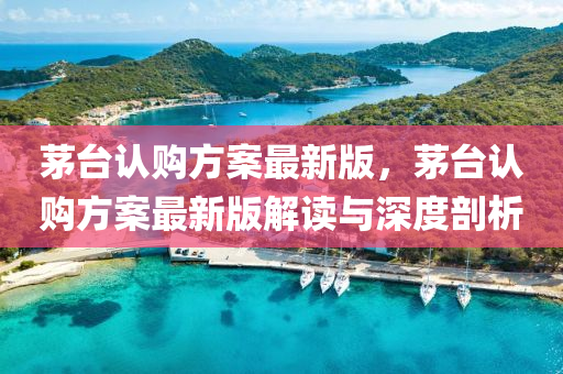 茅臺(tái)認(rèn)購(gòu)方案最新版，茅臺(tái)認(rèn)購(gòu)方案最新版解讀與深度剖析